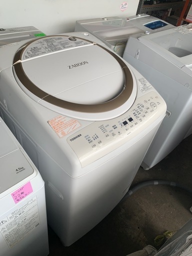 TOSHIBA 9kg 全自動洗濯機　乾燥付き　2017年製　AV-9V6