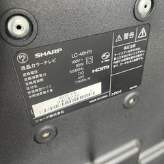 液晶テレビの画像