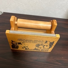 木製ムーミンマスキングテープカッターの画像