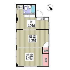 KS🌸賃料１か月無料💕敷金ゼロ🌟礼金ゼロ🌟仲介手数料ゼロ🌟小田急...