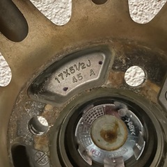 最終値下げしました！17インチホイールタイヤセットの画像