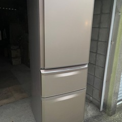 【三菱】3ドア 冷凍冷蔵庫 335L MR-C34D-P コンパ...
