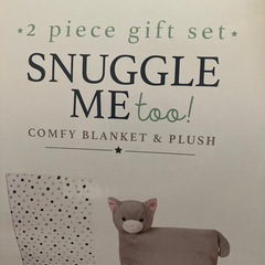 
SNUGGLE ME too! ブランケットとぬいぐるみセットの画像