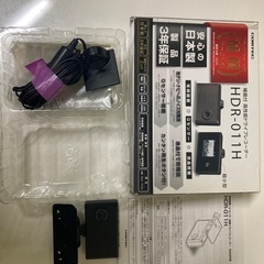 ドラレコ　レーダー探知機等3点セットの画像