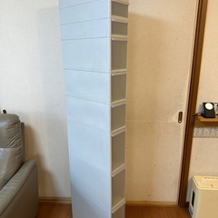 【空きスペースに最適‼️】スリム ストッカー(収納力あり)の画像