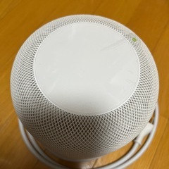 Apple製 スマートスピーカー HomePod ホームポッド 白色 ホワイトの画像