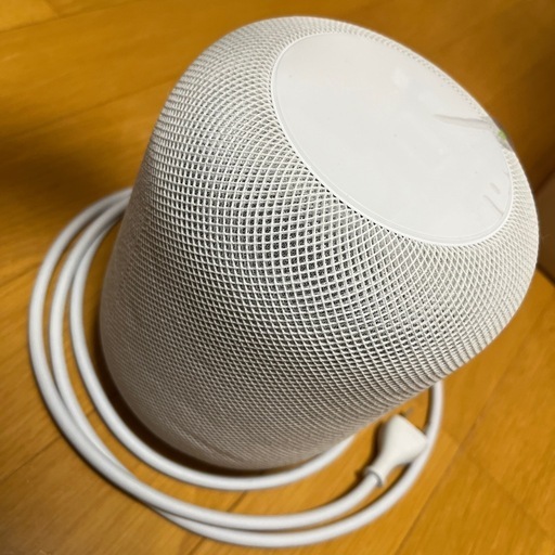 Apple製 スマートスピーカー Pod ホームポッド 白色 ホワイト
