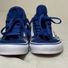中古美品 限定モデル 即売VANS STYLE 36 バンズ ヴァンズ スタイル36 ブルースカルバンダナ柄 メンズ スニーカーの画像