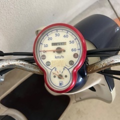 【値下げしました！YAMAHA ビーノ 原付バイク／現状渡し・自賠責付き・ヘルメット付き】の画像