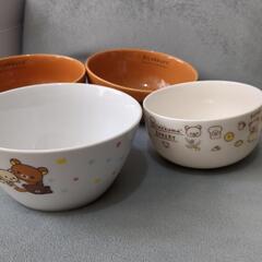 リラックマ　食器4つの画像