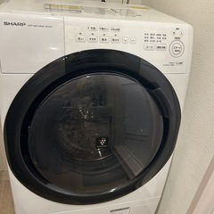 シャープドラム式洗濯機2023年製