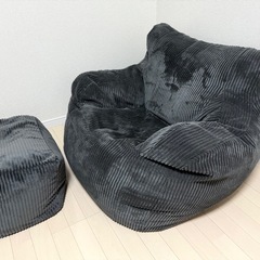 LOOSY HUGME 1人掛けビーズソファの画像