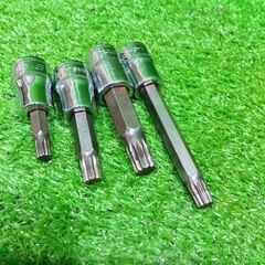 スナップオン FTSM6E/FTSM8E/FTSM10E/FTSM8LE 3/8トリプルスクエアソケット 4個セット【船橋馬込店】【店頭取引限定】【中古】管理番号：IT434PB7NW9Aの画像