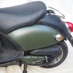 YAMAHA ビーノ50　マットダークグリーン　整備塗装済

の画像