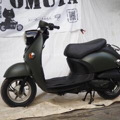 YAMAHA ビーノ50　マットダークグリーン　整備塗装済

の画像