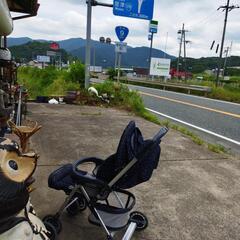 ダブル車輪安定ベビーカーの画像