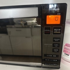 ジャンク扱い　アイリスオーヤマ電子レンジの画像