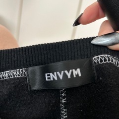 ENVYM 裏起毛 長袖トレーナーの画像