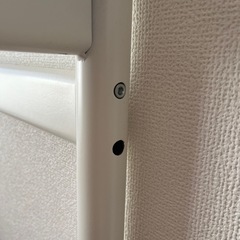 ロフトベッド　白の画像