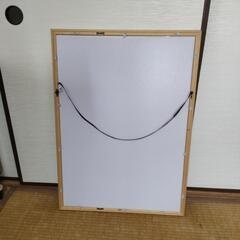 ポスターパネル　大　額縁　2個の画像