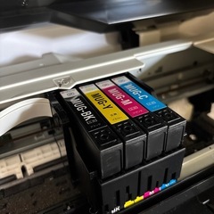 エプソン　プリンター　ew-052a ジャンク　インク付きの画像