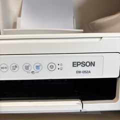エプソン　プリンター　ew-052a ジャンク　インク付きの画像