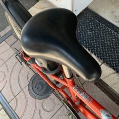 ⭐︎子ども用　マウンテンバイク⭐︎　22インチ　オレンジ　自転車　3段変速　の画像
