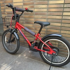 あさひ　子供自転車　18インチ　中古　 子供用　キッズ　マウンテンバイク
　 　の画像