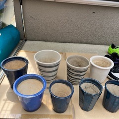 植木鉢　いろいろ
