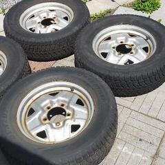 JA11 ジムニースタッドレスタイヤ　215/70R16純正ホイ...