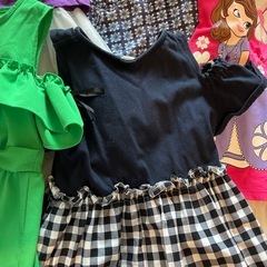 女の子120 ワンピース6着　　の画像