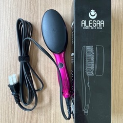未使用ブラシヘアアイロン アレグラ