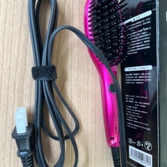 未使用ブラシヘアアイロン アレグラの画像