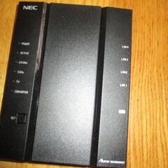ハイパワーシステム無線lanルーター nec　PA-WG2600HS2（型番）　の画像