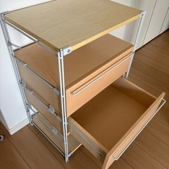 無印良品 MUJI スチールユニットシェルフ　6月末までの掲載の画像
