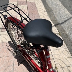 ⭐︎美品赤ママチャリ⭐︎ 自転車26インチ変速なしシティ