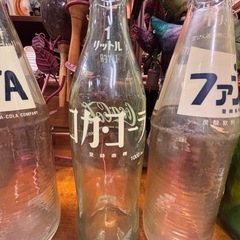 昭和レトロ品！懐かしのジュース瓶✨️インテリアに最適です！1本¥1500円！(^ ^)の画像
