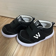 西松屋 ベビーシューズ 15cm ブラック（試着のみ）