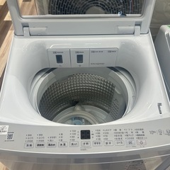 【ジャングルジャングル 岸和田和泉インター店】 ⭐︎6ヶ月保証付⭐︎新古品！洗濯機 ハイアール JW-XD100A 2024年製　和泉市 堺市 岸和田市 泉大津市 高石市 泉北郡熊取町の画像