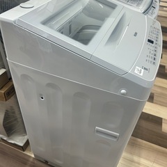 【ジャングルジャングル 岸和田和泉インター店】 ⭐︎6ヶ月保証付⭐︎新古品！洗濯機 ハイアール JW-XD100A 2024年製　和泉市 堺市 岸和田市 泉大津市 高石市 泉北郡熊取町の画像
