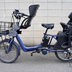  {受付中}🔴⭐️2023⭐🔴電動自転車 パナソニック ギュット 中古 子供乗せ アシスト 060102の画像