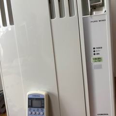 美品☆コロナ　窓枠エアコン　2020年製　冷房　冷たいの画像