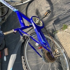 ジャンク　26インチ　自転車　マウンテンバイク　小学生　中学生　切り替えあり　男の子　パンク　の画像