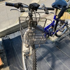 ジャンク　26インチ　自転車　マウンテンバイク　小学生　中学生　切り替えあり　男の子　パンク　の画像