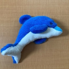 水族館で購入　イルカ　ぬいぐるみの画像