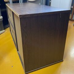 テレビボード　ブラウンの画像