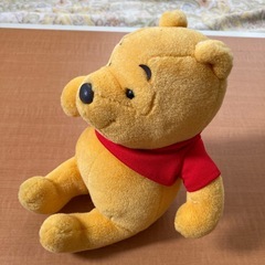 くまのプーさん　ぬいぐるみの画像