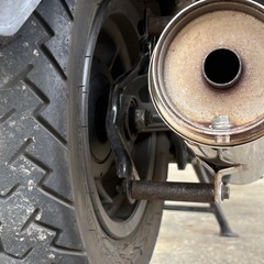 ホンダフュージョンマフラーの画像