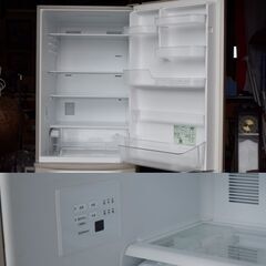 ★熊本市一部送料無料★パナソニック 3ドアスリム冷凍冷蔵庫 365L AIエコナビ・自動製氷・まんなか野菜室 NR-C373C 22年製の画像