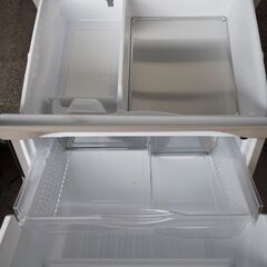 ★熊本市一部送料無料★パナソニック 3ドアスリム冷凍冷蔵庫 365L AIエコナビ・自動製氷・まんなか野菜室 NR-C373C 22年製の画像